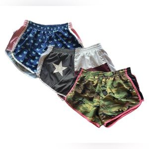Tyler’s | Bundle of 3 Tyler’s Women’s Racer Shorts | All Size Large (126)